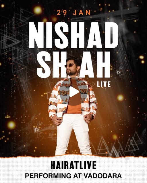 Nishad Shah live performance reel cover